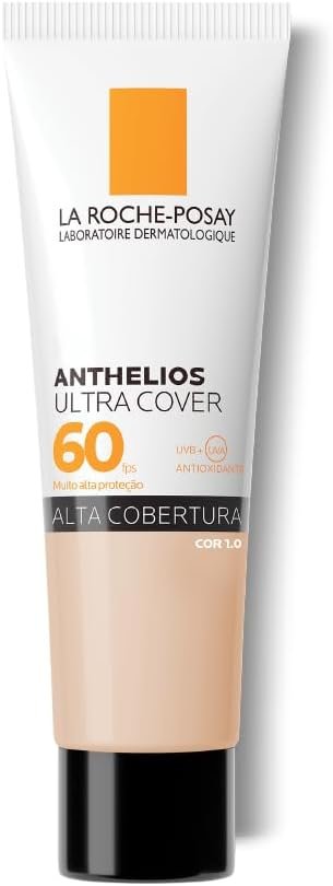 La Roche-Posay, Ultra Cover, Protetor Solar com Cor, FPS60, 30g