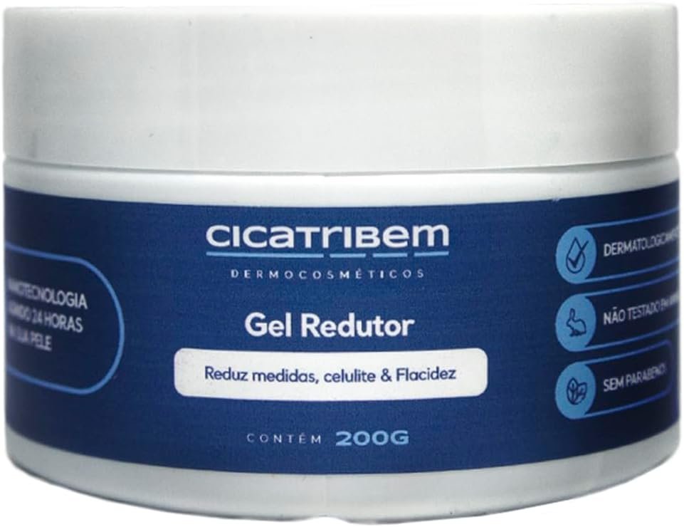 Gel Redutor de Medidas, Celulite e Flacidez - Cicatribem