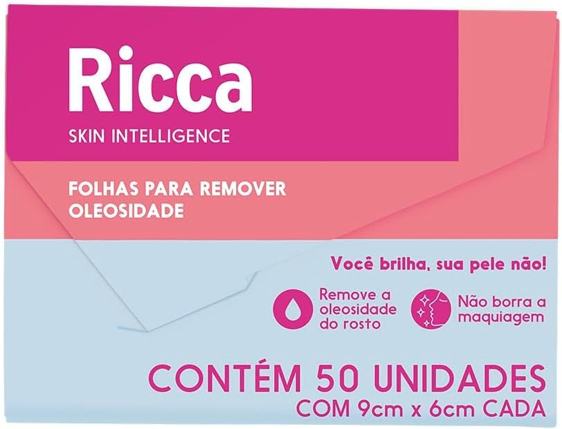 Ricca Lenço Removedor de Oleosidade