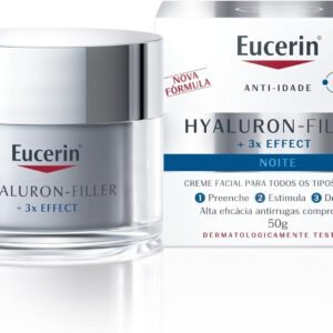 Creme Facial Antirrugas Eucerin Hyaluron-Filler Noite 50g