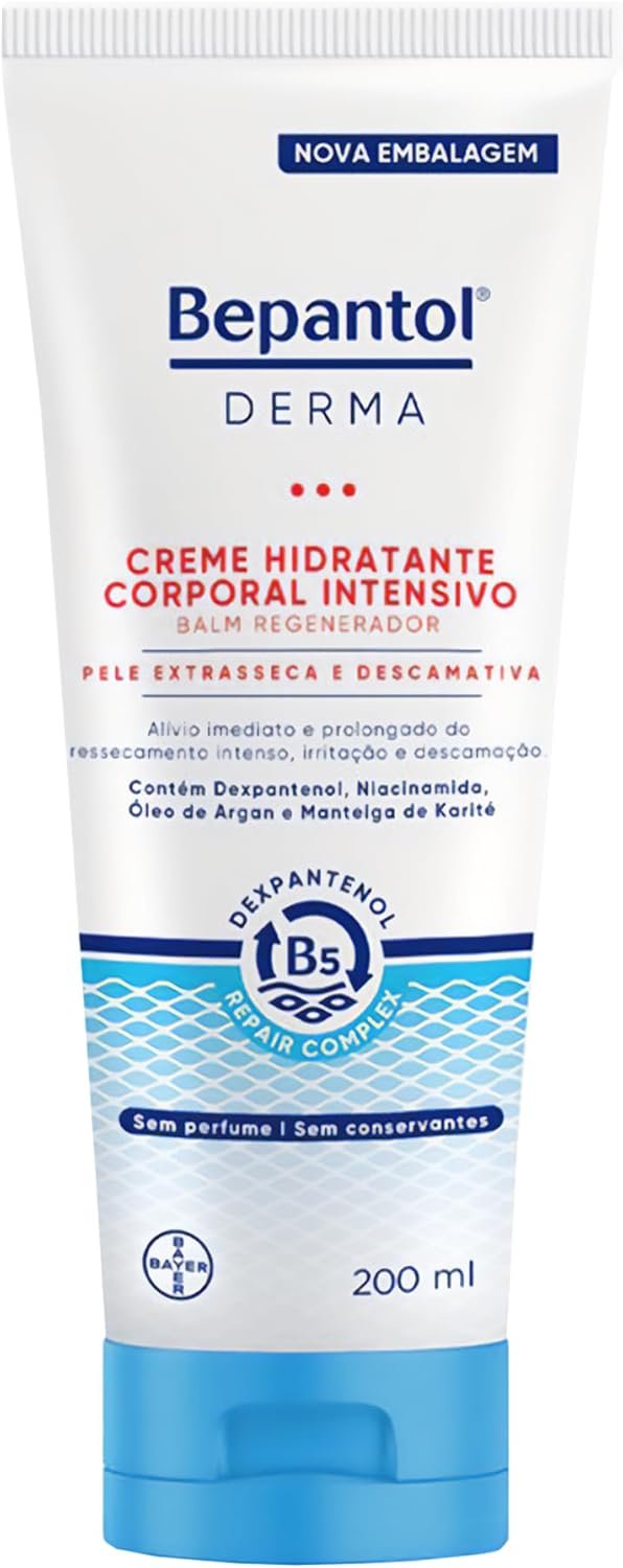 Bepantol Derma, Balm Regenerador, 200ml, Creme Hidratante, Diário