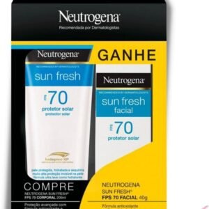 Neutrogena Promopack Corporal Fps70 200ml E Neutrogena Sun Fresh Facial Fps70 40g