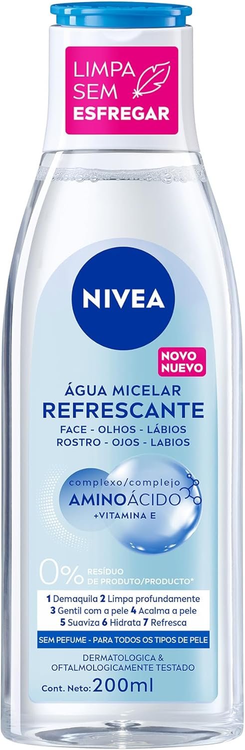 NIVEA Água Micelar Solução de Limpeza 7 em 1 200ml
