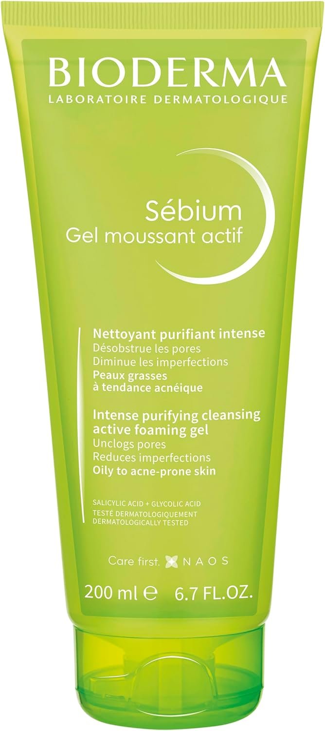 Sébium Gel Moussant Actif 200Ml, Bioderma