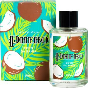 Phebo Deo Colônia, Coco da Bahia, 200ml